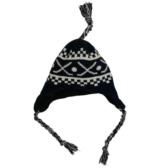 NHL Mighty Mac Sports Nordic Knit Montreal Canadiens Hockey Hat 4-6x - Picture 5 of 10